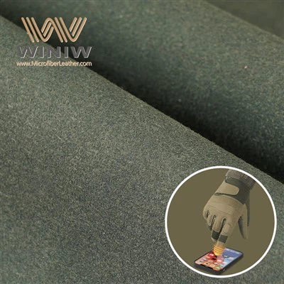Anti-Abrazion wegański pozwał tkaninę mikrofibry do rękawiczek