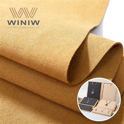 Łatwa utrzymająca się wegańska zamsz wegańskiej tkaniny do ekspozycji biżuterii